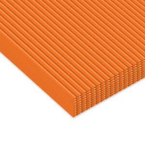 Ursus BASTELWELLPAPPE 260G.50x70CM,ORANGE