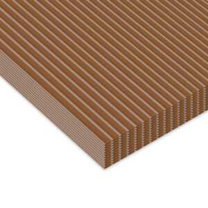 Ursus BASTELWELLPAPPE 260G.50x70CM,MITTELBRAUN