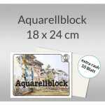 Ursus AQUARELLP.250G.18x24CM,10BL.EX.RAUH