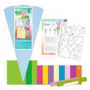 Ursus SCHULTÜTEN-BASTELSET "MEERJUNGFRAU"