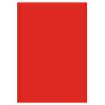Ursus WABENPAPIER UNI 23x33CM,5BL.CARMINROT