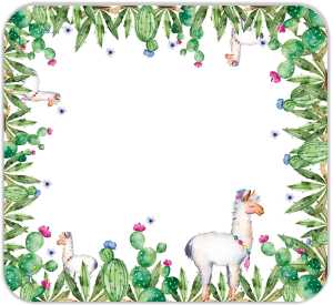 RNK Mousepad Block Lama 240x220mm 30Bl