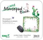 RNK Mousepad Block Lama 240x220mm 30Bl