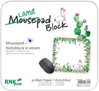 RNK Mousepad-Blöcke, 240x220mm, Lama