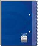 RNK Spiral Notizbuch Business blau DIN A5 kariert 96Bl