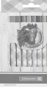 BRUNNEN Jumbo Buntstifte 12erPckg.Ponylove