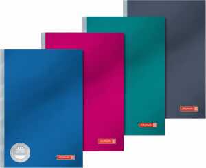 BRUNNEN 104398204 Notizbuch Metallic A5 kariert