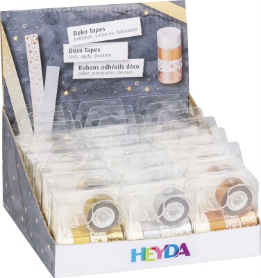 HEYDA Display Deko Tape Mini gl iris 18er