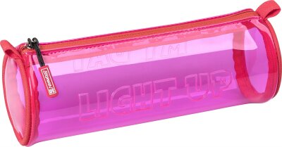 BRUNNEN Schlamper-Etui Light Up pink