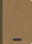 2026 Brunnen Notizbuch Premium Kladde A6 kariert braun
