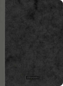 2026 Brunnen Notizbuch Premium Kladde A6 kariert sw