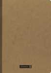 Brunnen Notizbuch Premium Kladde A4 unliniert braun
