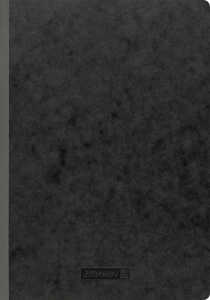 2026 Brunnen Notizbuch Premium Kladde A4 unliniert sw