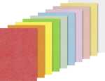 HEYDA Glitterkarton-Sortiment Iris A4 Neon-/Pastellfarben...