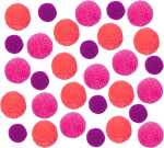 KNORR PRANDELL Pompon-Mix Neon Ø 20 30 mm brombeer...