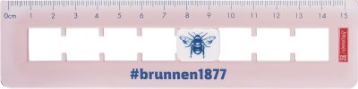 BRUNNEN Lineal 15cm Flip Harmony