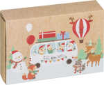 BRUNNEN 103002201 Gutscheinbox „hohoho“ 9 x 6 x 2 cm Karton