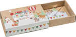 BRUNNEN 103002201 Gutscheinbox „hohoho“ 9 x 6 x 2 cm Karton