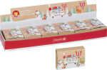 BRUNNEN 103002201 Gutscheinbox „hohoho“ 9 x 6 x 2 cm Karton