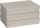 Geschenkbox „One Colour graukraft“, grau hell B/H/T: 330 × 60 × 235 mm