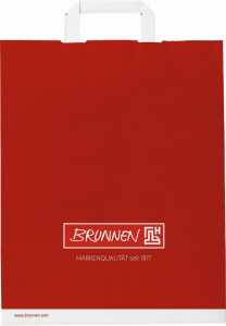 BRUNNEN 1030311 Tragetasche Papier 32 x 41 x 12cm 90 g/m² Natronpapier