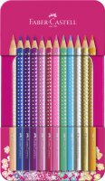 Faber Castell Buntstifte Sparkle 12er Metalletui