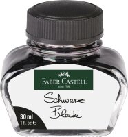 Faber Castell Tintenglas Schwarz 30 ml