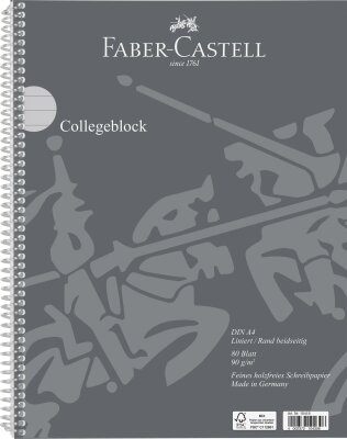 Faber Castell Collegeblock A4 liniert