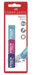 Faber Castell Radierer Dust-free 63x22x11 mm 3er BK
