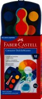 Faber Castell Farbkasten Connector 12 Farben blau