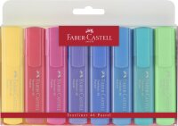 A.W. Faber-Castell Textmarker TL 46 Pastell 8er Etui