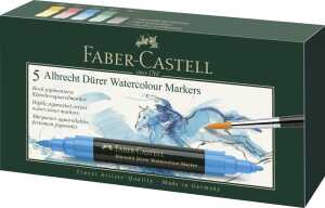 Faber Castell Aquarellmarker A.Dürer 0,8mm 5er Etui