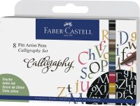 Faber Castell Tuschestift Pitt Artist Pen C 8x