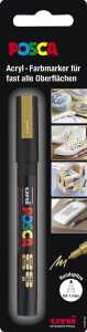 Faber Castell Marker UNI POSCA PC-3M 0,9-1,3 gold Blister