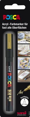 POSCA Marker UNI PC-3M gold BK