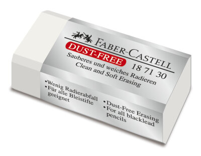 Faber Castell Radierer Dust-free klein