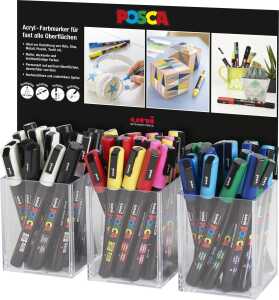Faber Castell Marker UNI POSCA PC-3M 0,9-1,3 Pastell Display