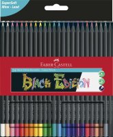 Faber Castell Buntstifte Black Edition 24er Kartonetui