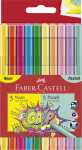 Faber Castell Filzstift Grip Pastell und Neon 10er