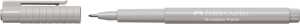 Faber Castell Faserschreiber Broadpen pastell 0,8 grau