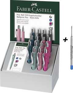 Faber Castell Kugelschreiber Poly Ball XB Display