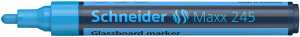 Schneider Glasboardmarker Maxx 245 blau, Rundspitze 1-3mm