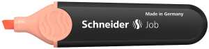 Schneider Textmarker Job Pastell pfirsich, Keilspitze 1+5mm
