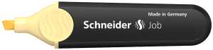 Schneider Textmarker Job Pastell vanille, Keilspitze 1+5mm