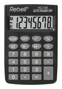 Sonstige R. Taschenrechner HC 108 8 Stellen, Batterie