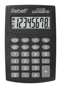 Sonstige R. Taschenrechner HC 208 8 Stellen, Batterie