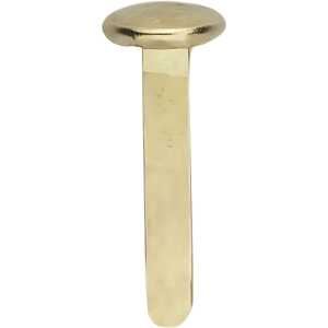 Alco Musterbeutelklammer 100St 45mm Gr9 Kopf 10mm vermessingt rund