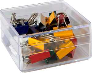 Alco Foldbackklammer Metall vernickelt 15mm sortiert 25 Stück