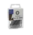 NORICA Briefklammern, 50 mm, glatt, verzinkt, SB-Dose...