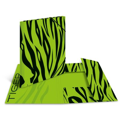 Herma Sammelmappe A4 Karton Animal Print Tiger